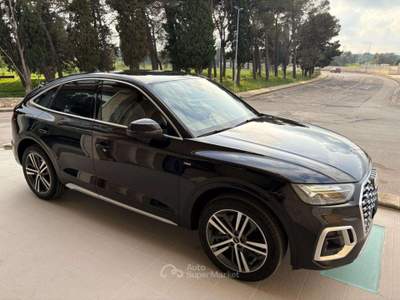 Audi Q5 SPB Sportback 40 TDI quattro S tronic S line plus. Nero usata Carovigno