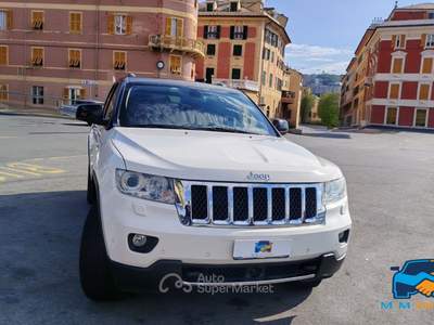 Jeep Grand Cherokee 3.0 crd Overland auto Bianco usata Genova