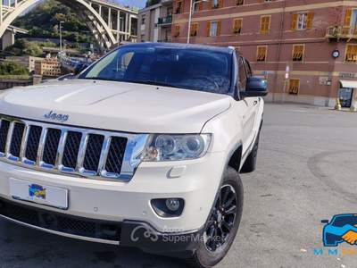 Jeep Grand Cherokee 3.0 crd Overland auto Bianco usata Genova
