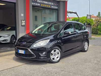 Ford C-Max 1.6 TDCi 95CV NEOPATENTATI Climatronic Mp3 TEL Usb Nero usata Rezzato