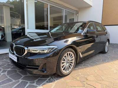 BMW Serie 5 530e 530 Touring LCI 530e Touring xdrive Business auto UNICO PROPRIETARIO BELLISSIMA Nero usata Cesano Maderno