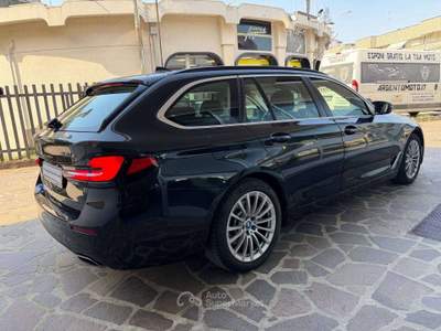 BMW Serie 5 530e 530 Touring LCI 530e Touring xdrive Business auto UNICO PROPRIETARIO BELLISSIMA Nero usata Cesano Maderno