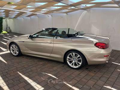 BMW Serie 6 640i 640 Serie 6 F12 2011 Cabrio 640i Cabrio auto Bronzo usata Bari