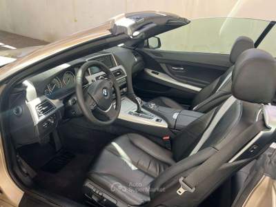 BMW Serie 6 640i 640 Serie 6 F12 2011 Cabrio 640i Cabrio auto Bronzo usata Bari
