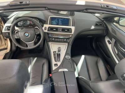 BMW Serie 6 640i 640 Serie 6 F12 2011 Cabrio 640i Cabrio auto Bronzo usata Bari