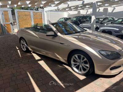 BMW Serie 6 640i 640 Serie 6 F12 2011 Cabrio 640i Cabrio auto Bronzo usata Bari