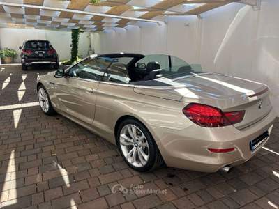 BMW Serie 6 640i 640 Serie 6 F12 2011 Cabrio 640i Cabrio auto Bronzo usata Bari