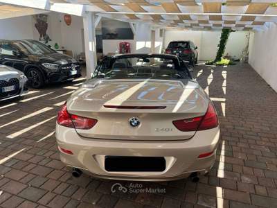 BMW Serie 6 640i 640 Serie 6 F12 2011 Cabrio 640i Cabrio auto Bronzo usata Bari