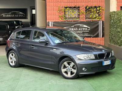 BMW Serie 1 118d 120 118d cat 5 porte Futura DPF Bianco usata Fontanella