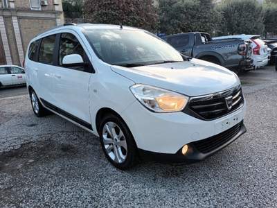 Dacia Lodgy 1500 DCI PRESTIGE 110CV 7POSTI NAVI PDC"16 ITALIA Bianco usata Vetralla