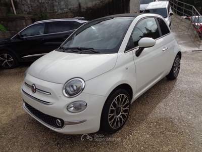 Fiat 500 1000 HYBRID 70 CV CARPLAY CLIMAUTO PDC "16 ITALIA Bianco usata Vetralla