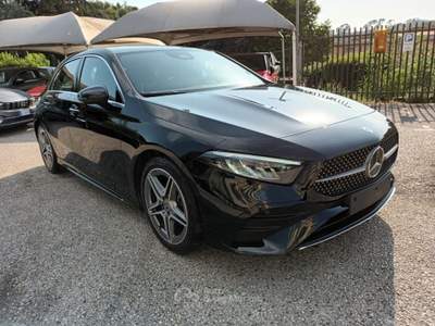 Mercedes-Benz Classe A D AUTOMATIC AMG LINE 116CV CAM360° NAV PACK LUCI Nero usata Vetralla
