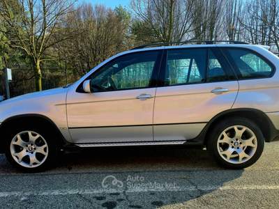 BMW X5 TARGA ORO ASI Argento usata Torino