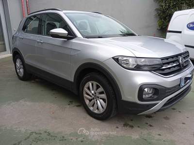 Volkswagen T-Cross UNICO PROPRIETARIO - CRONOLOGIA TAGLIANDI Argento usata Galatone