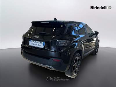 Jeep Avenger  -  1.2 turbo 100 cv summit Nero usata Vinci