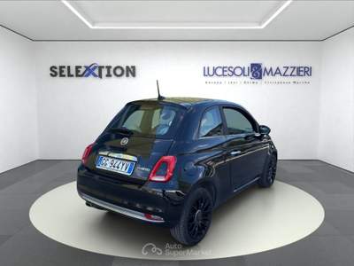 Fiat 500  (2015-2024) -  1.0 hybrid dolcevita Nero usata Ancona
