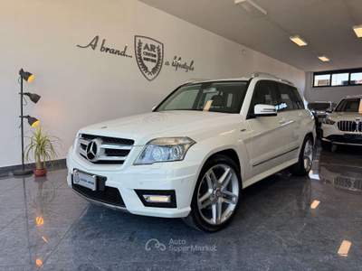 Mercedes-Benz GLK cdi Amg Premium 4matic Navi Pelle Led Dvd Full Bianco usata Giugliano in Campania
