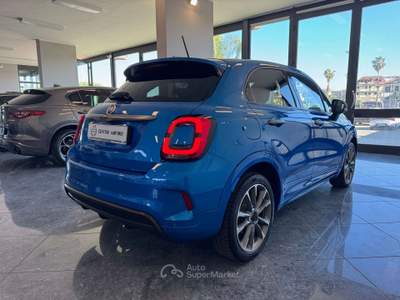 Fiat 500X 1.6 Mjt Sport 120CV Navi Carplay Pelle Fari Led Full Blu/Azzurro usata Giugliano in Campania