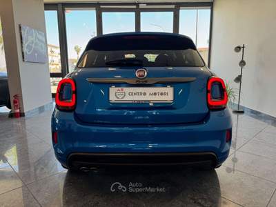Fiat 500X 1.6 Mjt Sport 120CV Navi Carplay Pelle Fari Led Full Blu/Azzurro usata Giugliano in Campania