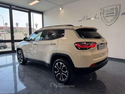 Jeep Compass 1.6 Mjet 130cv Limited Cockpit Navi Carplay 1Prop Bianco usata Giugliano in Campania