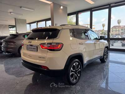 Jeep Compass 1.6 Mjet 130cv Limited Cockpit Navi Carplay 1Prop Bianco usata Giugliano in Campania