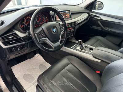BMW X5 X5 xdrive25d Experience 218cv Pelle Dvd Led 19 1 Prop Argento usata Giugliano in Campania