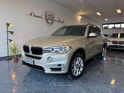 BMW X5 X5 xdrive25d Experience 218cv Pelle Dvd Led 19 1 Prop Argento usata Giugliano in Campania