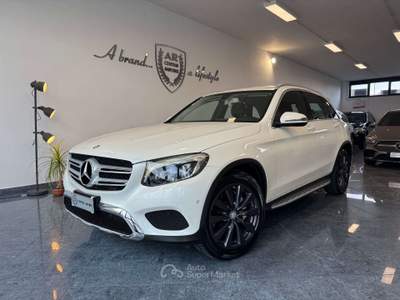 Mercedes-Benz GLC d Sport Plus 4matic Pedane Pelle Led Bianco Perla Bianco usata Giugliano in Campania