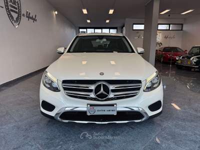 Mercedes-Benz GLC d Sport Plus 4matic Pedane Pelle Led Bianco Perla Bianco usata Giugliano in Campania
