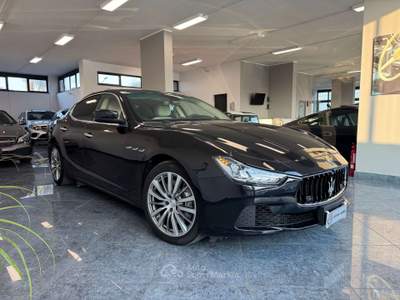 Maserati Ghibli 3.0 V6 ds 250cv auto Tagliandi Maserati Da vetrina Nero usata Giugliano in Campania