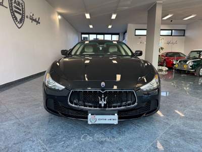 Maserati Ghibli 3.0 V6 ds 250cv auto Tagliandi Maserati Da vetrina Nero usata Giugliano in Campania