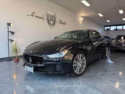 Maserati Ghibli 3.0 V6 ds 250cv auto Tagliandi Maserati Da vetrina Nero usata Giugliano in Campania