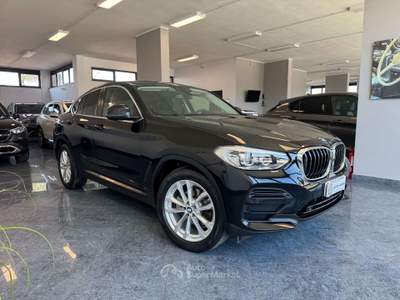 BMW X4 X4 Xdrive20d 190cv Auto Full Led Navi Tagliandi Nero usata Giugliano in Campania