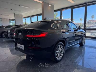 BMW X4 X4 Xdrive20d 190cv Auto Full Led Navi Tagliandi Nero usata Giugliano in Campania