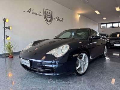 Porsche 911 996 Coupe 3.6 Carrera 4 320cv Tagliandi Ufficiali Blu/Azzurro usata Giugliano in Campania