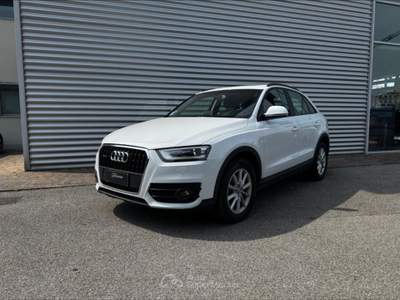 Audi Q3 2.0TDI S-TRONIC QUATTRO BUSINESS 140CV Bianco usata San Fior