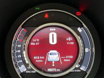 Fiat 500 500 1.0 hybrid 70cv DISPONIBILE PREZZO REALE Arancione usata Lecco