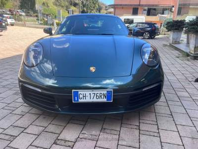 Porsche 911 911 VIII Carrera 992 Coupe 3.0 Carrera 4 auto Verde usata Endine Gaiano