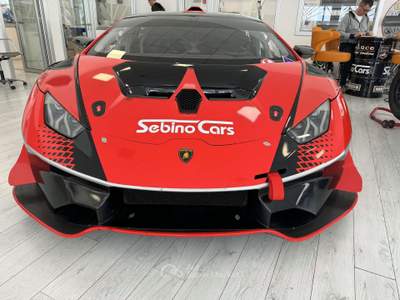 Lamborghini Huracán trofeo Rosso usata Endine Gaiano