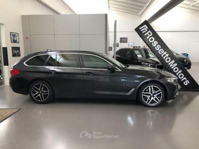 BMW Serie 5 520d d xDrive Touring Business Nero usata Spresiano