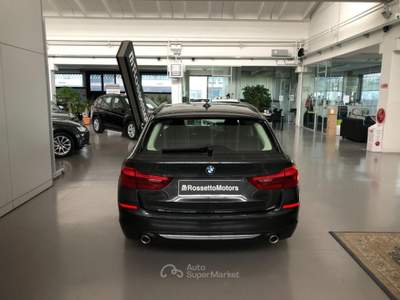 BMW Serie 5 520d d xDrive Touring Business Nero usata Spresiano