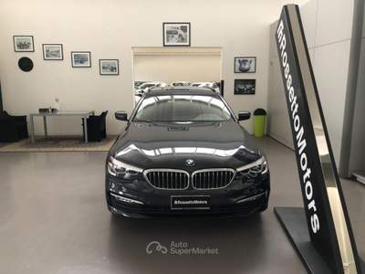 BMW Serie 5 520d d xDrive Touring Business Nero usata Spresiano