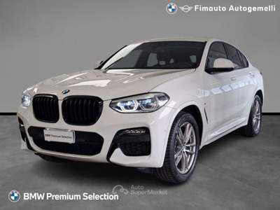BMW X4 xDrive20d 48V Msport Aut. Bianco usata Bussolengo