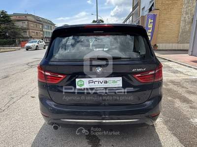BMW Serie 2 Gran Tourer 216d BMW 216d Gran Tourer Luxury Blu/Azzurro usata San Benedetto del Tronto