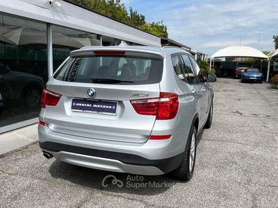 BMW X3 TAGLIANDI UFFICIALI Argento usata Roma