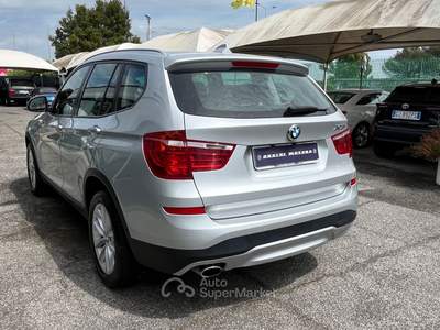 BMW X3 TAGLIANDI UFFICIALI Argento usata Roma