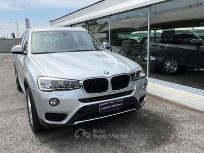 BMW X3 TAGLIANDI UFFICIALI Argento usata Roma