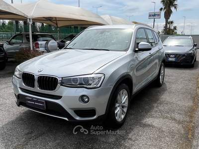 BMW X3 TAGLIANDI UFFICIALI Argento usata Roma