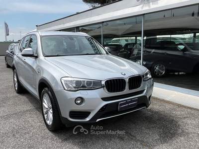 BMW X3 TAGLIANDI UFFICIALI Argento usata Roma