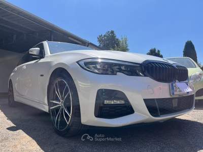 BMW Serie 3 330e BMW 3 330e Touring M Sport. Elegante e Sportiva Bianco usata Roma